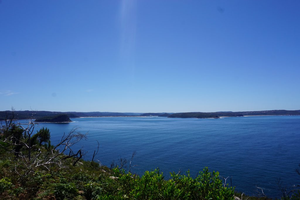 Ausblick der Landzunge richtung Norden auf den eigentlichen Nationalpark