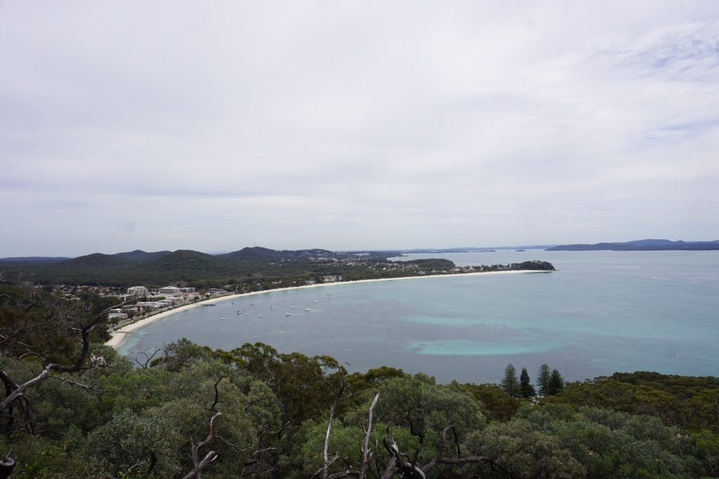 Die Sicht in die andere Richtung vom Lookout