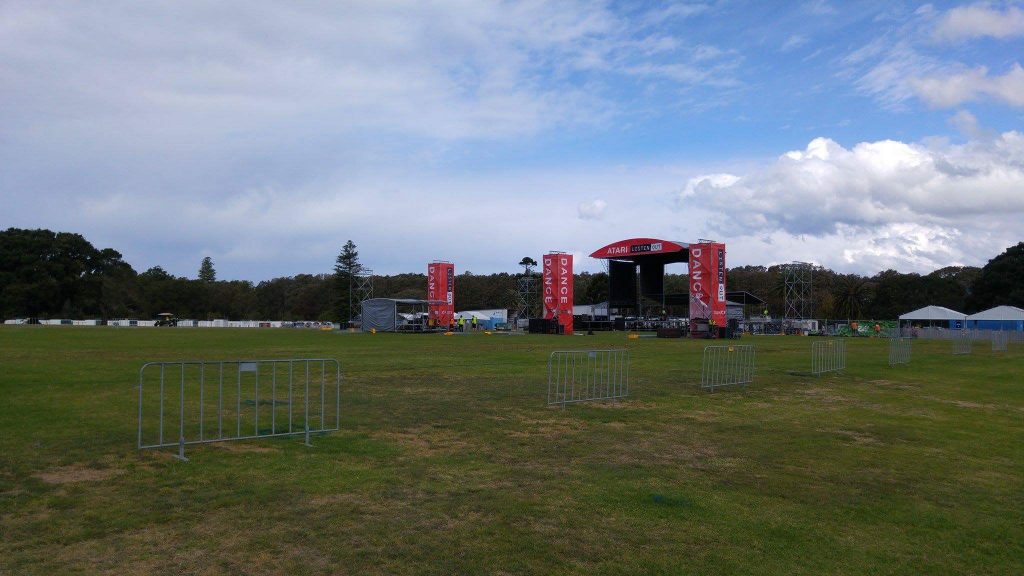 Die Location des Festivals...