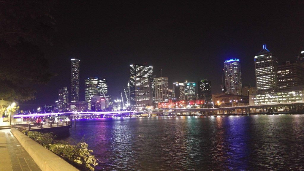 Brisbane bei Nacht