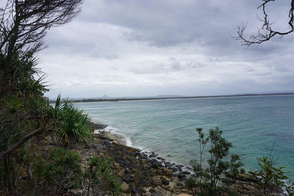 Das war im Noosa Nationalpark, das Wetter war leider nicht so dolle.. Dennoch trotzdem schön 