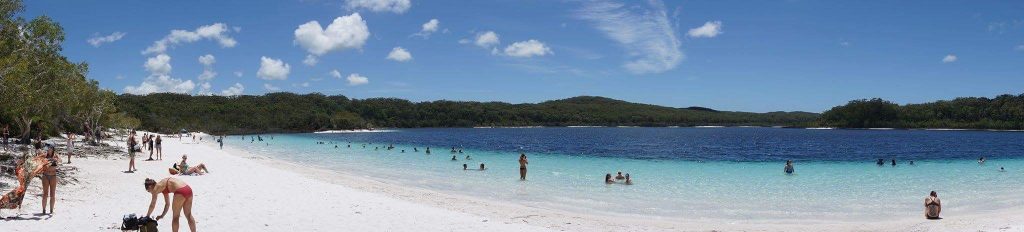 Hier sieht man ein bisschen besser wie groß der See eigentlich ist