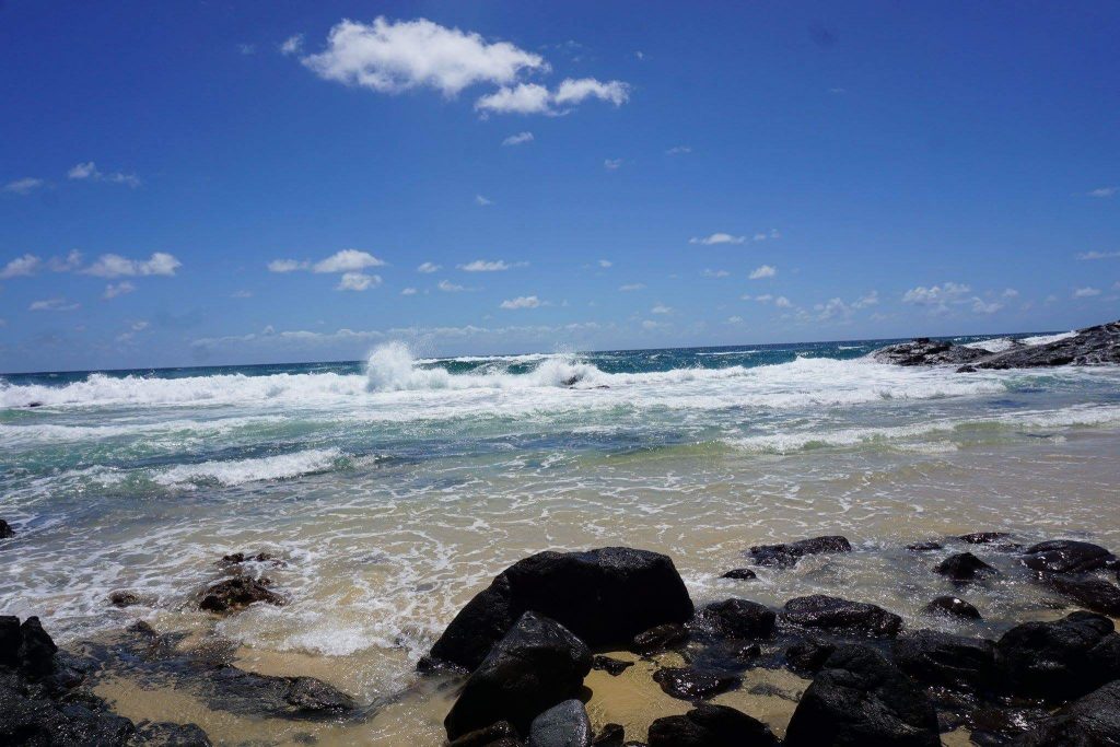 Das sind die Champagner Pools. Eigentlich war es ein einziger großer Pool. Auf dem Bild kann man den Schaum ein wenig erkennen 