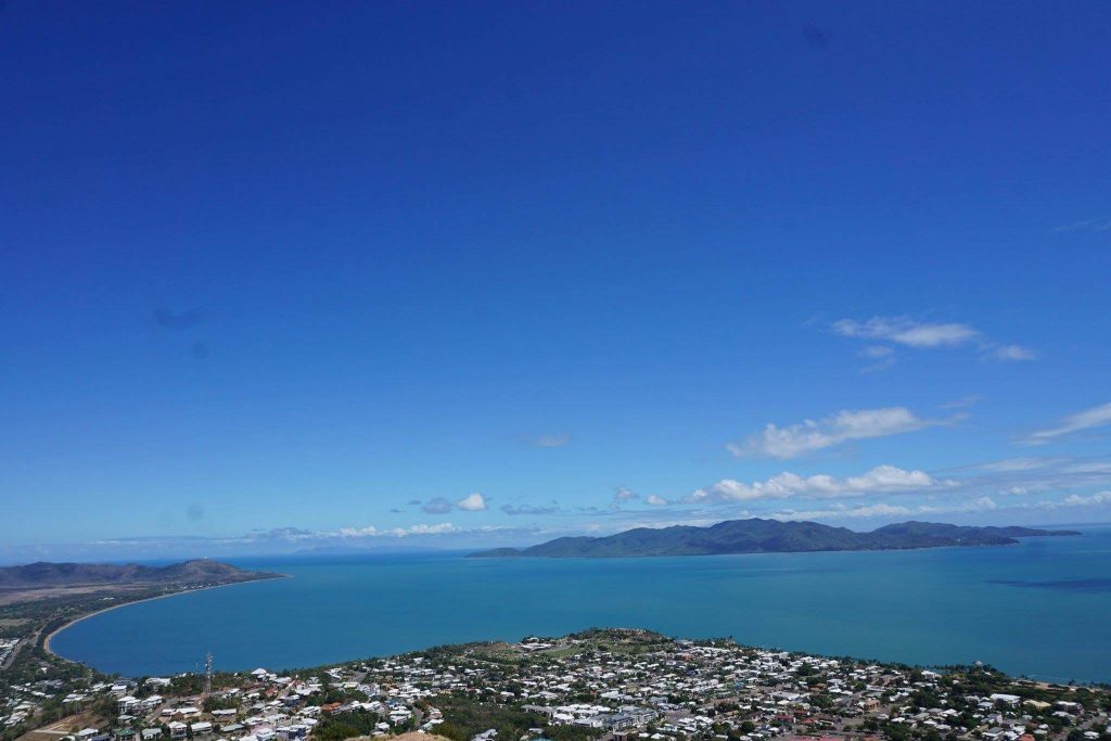 Das war dann schon in Townsville auf Castle Hill